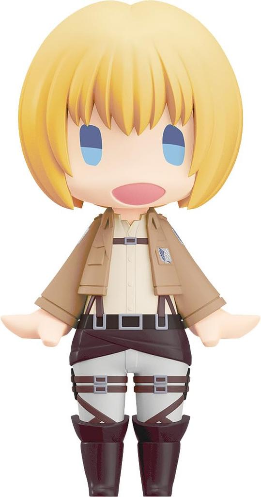 GOOD SMILE Attack on Titan Armin Arlert Plastic Painted Movable Figure HELLO! Non-Scale