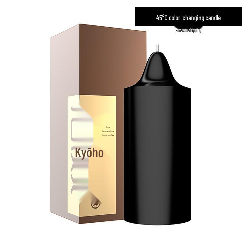 Magical 45℃ Color-Changing Drip Wax Candle for Sensual Play & Teasing
