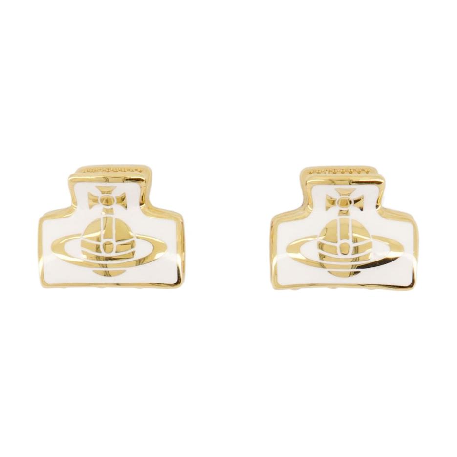 

Vivienne Westwood Mini Claw Hair Clip Women Hair Accessories Gold 6703000D02R101IM Basic Packaging-Box Not Included,F,Gold