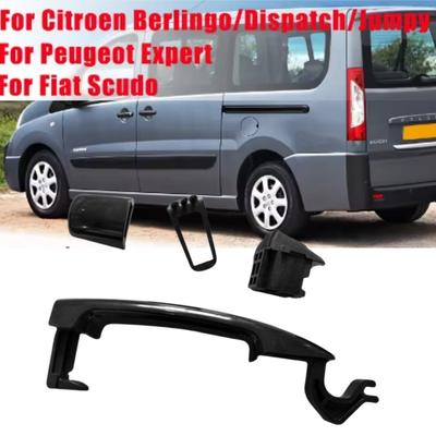 Vnější kliky dveří auta Pro Citroen Berlingo/Dispatch/Jumpy Pro Peugeot Expert Pro Fiat Scudo Klika posuvných dveří 9681732188