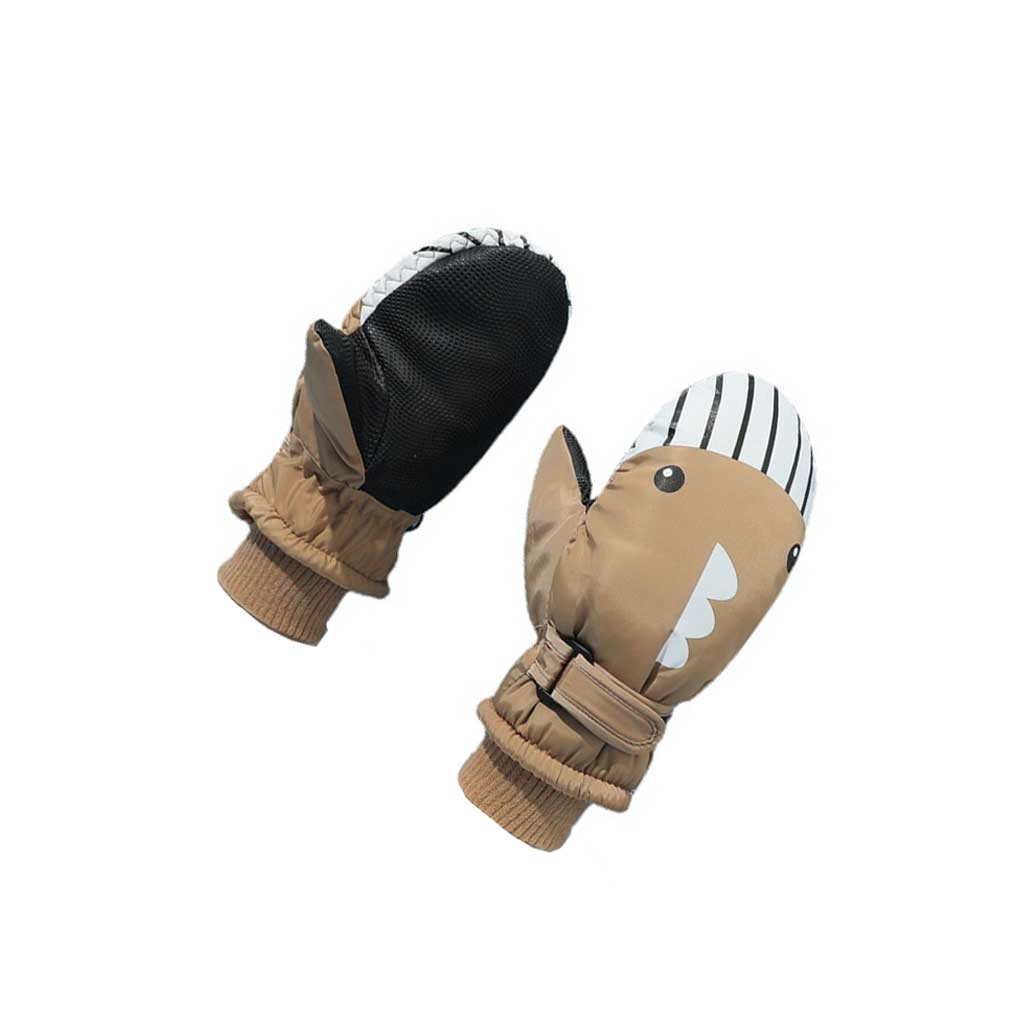 

Kids Skiing Mittens Boys Girls Hand Outdoor Gloves Waterproof Child Snow Mitten Mitts Cover Windproof Thickened