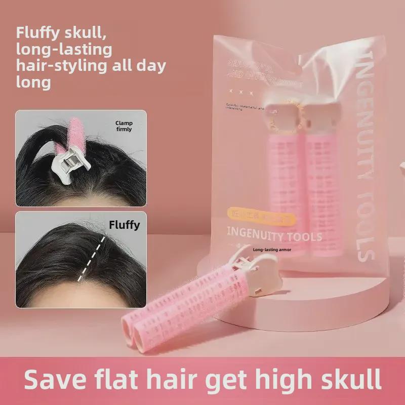 

Fluffy Curling Hair Clip: Volumizing Hairpin for Root Lift & Bang Shaping