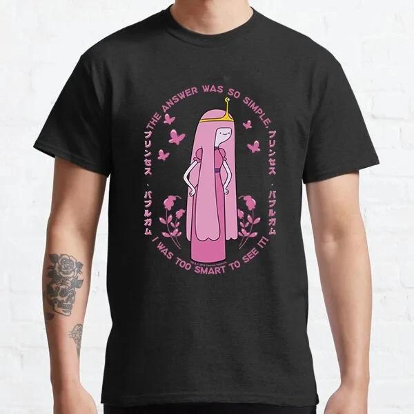 Kawaii Anime Shirt Marceline and Princess Bubblegum Gift Funny Tshirt Women Men Harajuku Fashion Tee Camisetas De Mujer