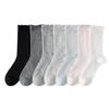 Women's Mulberry Silk Ruffle Lace Mid-Calf Summer Socks - Cool, Breathable, Thin Postpartum Comfort