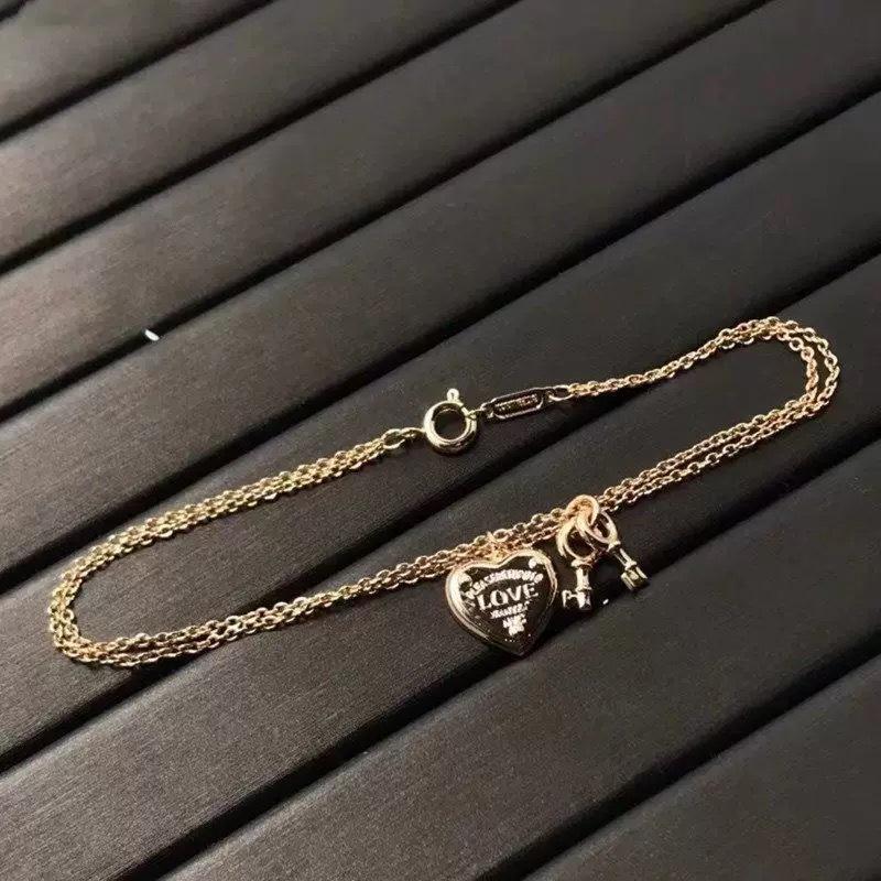 T-Familie Herzförmiges Emaille-Armband: Blaue, Rote, Rosa Herzen, Liebes-Rosenkranz, Runde Perlenkette - Perfektes Valentinstagsgeschenk für Freundin.