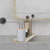 Plastic Pump Hand Sanitizer Bottle Refillable Bath Lotion Pump Jar Bamboo Soap Dispenser  Bathroom