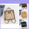 Fashionable Student Shoulder Tote Bag 2023 Winter Vintage Design For Women Travel