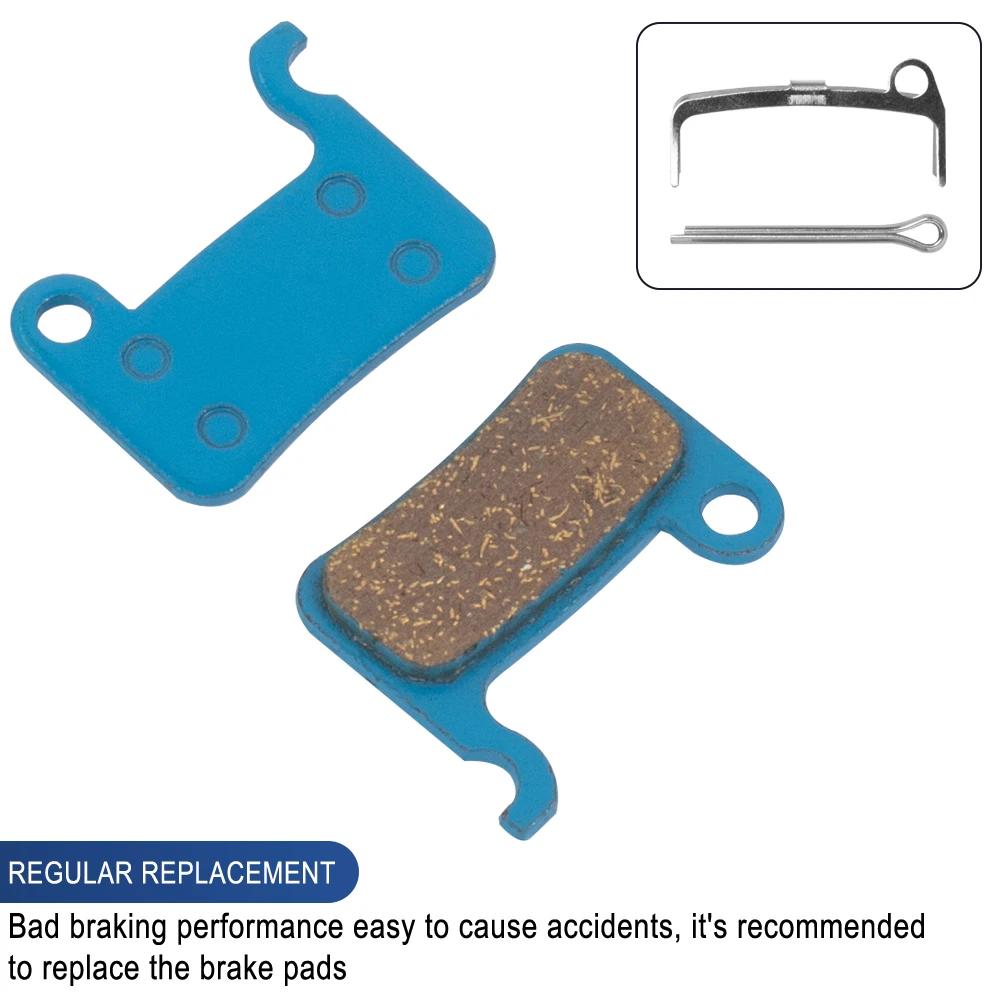 Electric Scooter Metal Disc Brake Pads For Segway Ninebot P65 P65U P65A P65E P100 P100S P100SE Replacement Pads Wear-resistant
