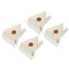 4Pcs Outdoor Hanging Wooden Bird House Nests Nesting Cage Garden Decoration Ornament