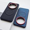 For Huawei Mate 80 Pro Max RS Case Shockproof Matte Magnetic Soft Hybrid TPU+Nylon+Metal Back Anti-Fingerprint Cover