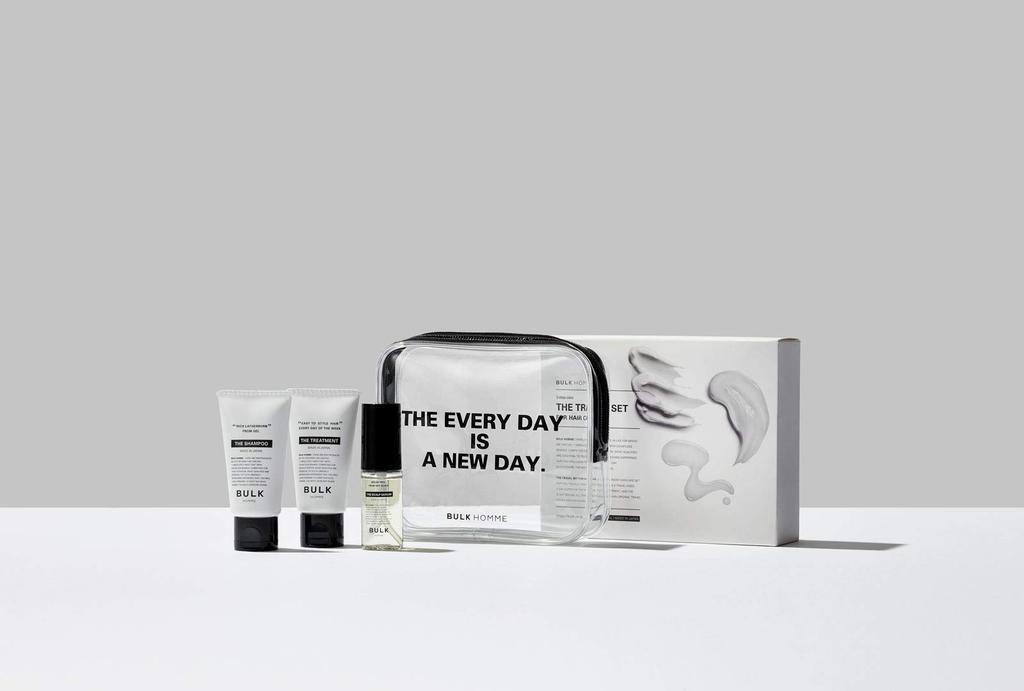 Bulk Homme Travel Set Hair Care 5-day Supply