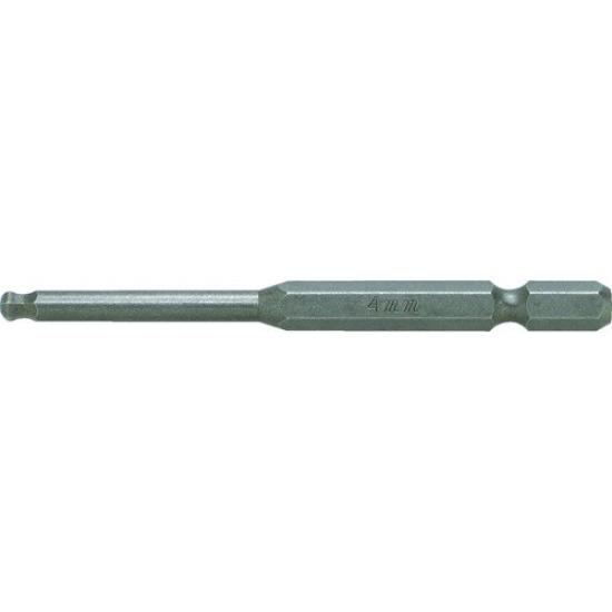 TRUSCO Ball Point Hex 10 Bits Bit, 85L, 5.0mm, THBA50, (Case)