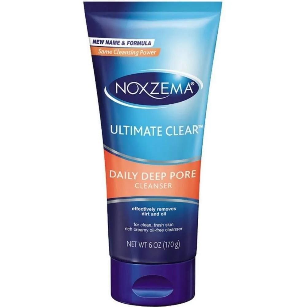 Noxzema Ultimate Clear Daily Deep Pore Cleanser 170g 6oz 3-Pack