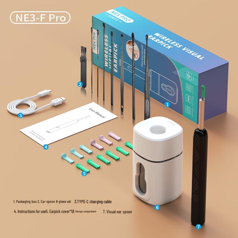Children s HD Wireless Visual Ear Cleaner Endoscope