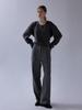 Deomiteun Mod Wool Button Pants (Charcoal)