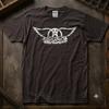 Aerosmith Logo Mens Classic Rock Band Graphic Unisex T-shirt