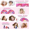 Kids Makeup Kit For Girls, 60 Pcs Little Girls Princess Toys Real Washable Pretend Play Cosmetic Beauty Makeup Set, Non-Toxic