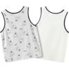 Balabala Boys' Soft Cotton Sleeveless Undershirt 2-Piece Set