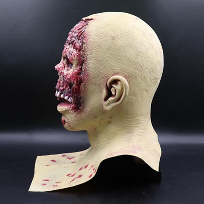 SWEETBIUTI Halloween -Maske Gruselige Blutige, Faltische Grusmaske