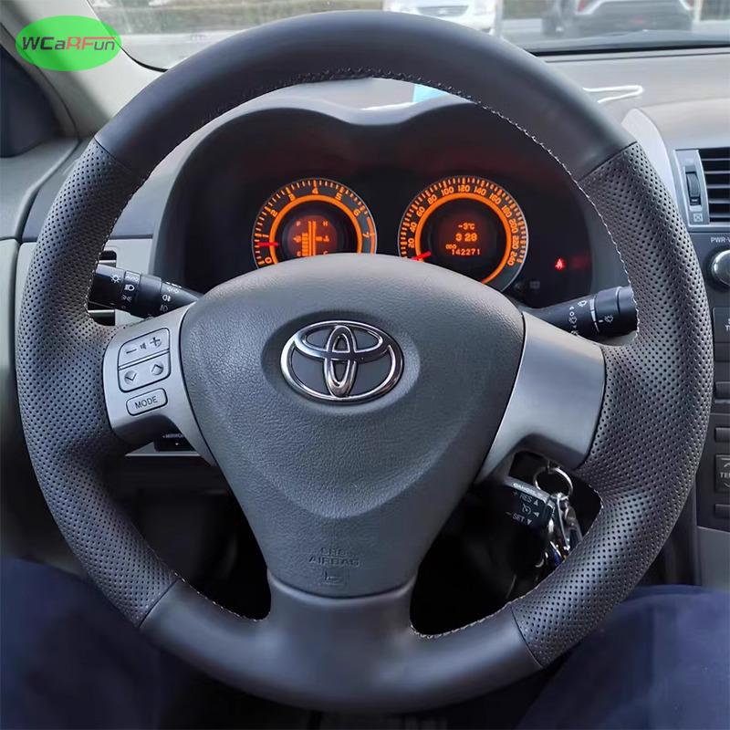 Artificial Leather Braid Car Steering Wheel