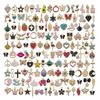 Animal Flower Mixed Enamel Charms Pendants Diy Bracelet Jewelry Making Craft