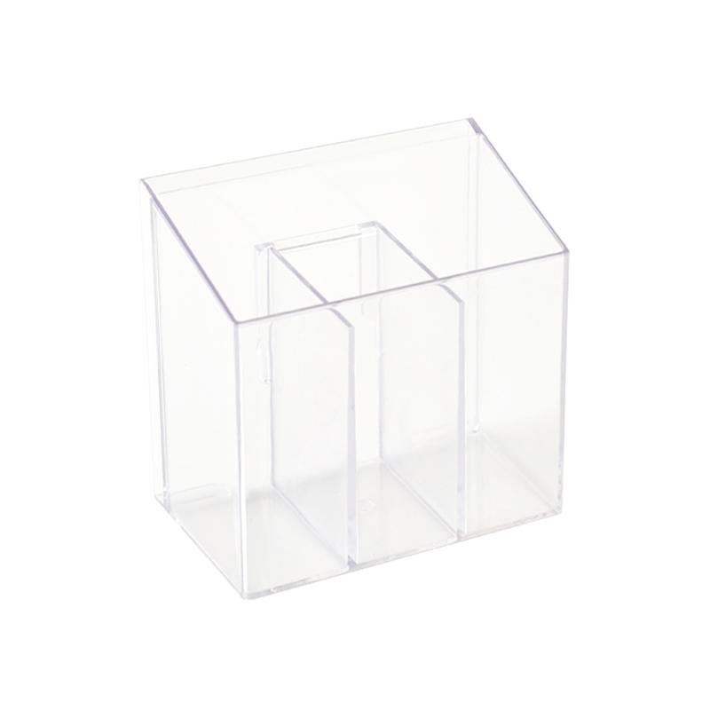Transparent Lipstick Cosmetic Makeup Acrylic Makeup Brush Tool Storage Box Case Make-Up Brush Holder Table Organizer Makeup Tool