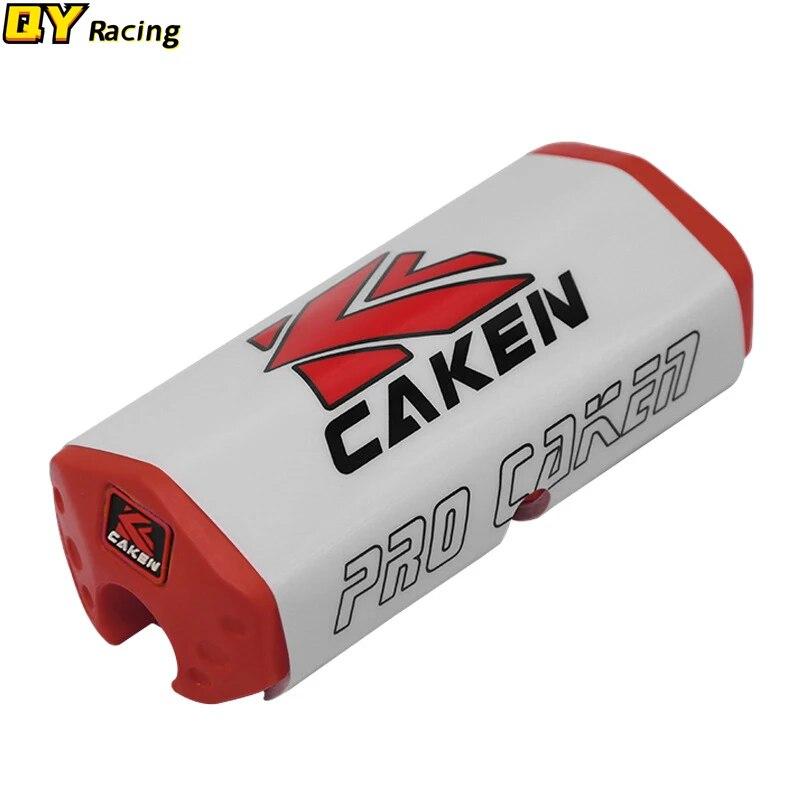 

PRO CAKEN 2,0 квадратная накладка на руль, толстая накладка на руль, защита груди, перекладина, подходит для ручек 1-1/8, мотоциклетный велосипед для бездорожья, питбайк красный