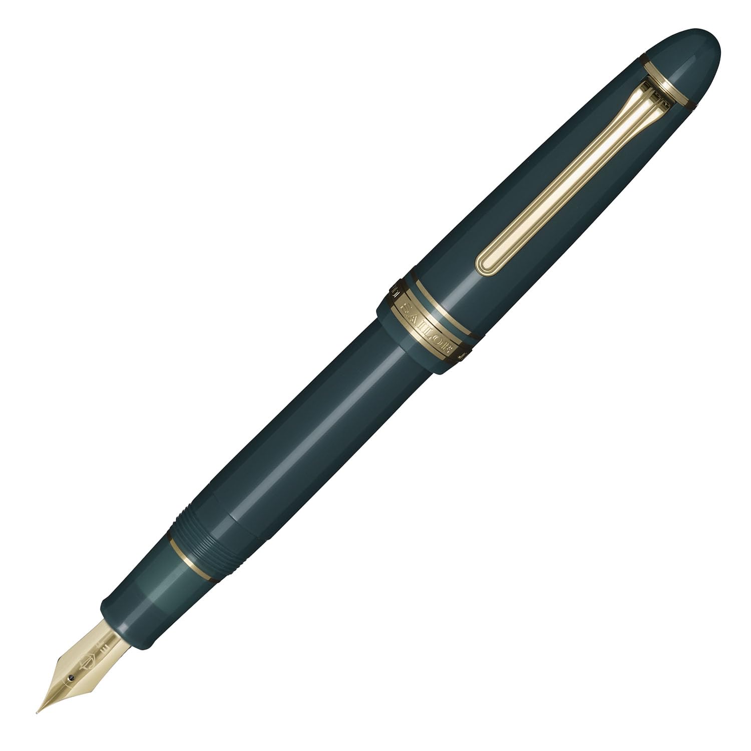 Sailor Profit Casual L Basis Gold Trim Fountain Clear Made in Medium Pen, Green, Japan, Nib, 11-0822-460 зелёный