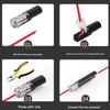Pluggable LED Wire Connector Single Wire Plug-in Connector with Locking Buckle 1 Ways Wire Connector Easy to Use