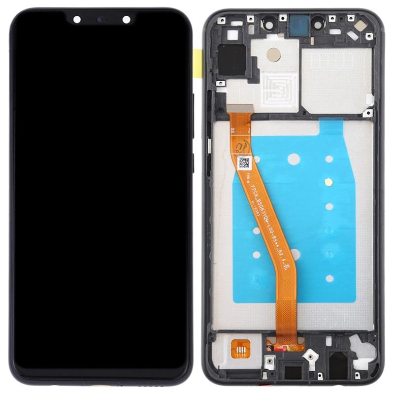 

For Huawei P Smart+ (2018)/nova 3i Smart Phone Grade C LCD Screen and Digitizer Assembly+Frame Replacement Part (without Logo) Black