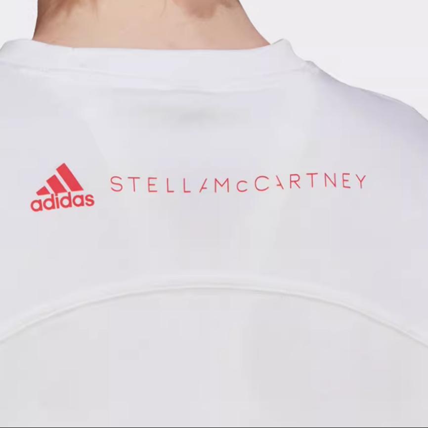 Adidas SMC Loose Breathable Sports Short Sleeve T-Shirt Women Tops White GT9455