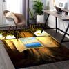 1pc Adventure Awaits: Pirate Map Chair Mat - Perfect for Office Chairs, Home Decor, and More!P028