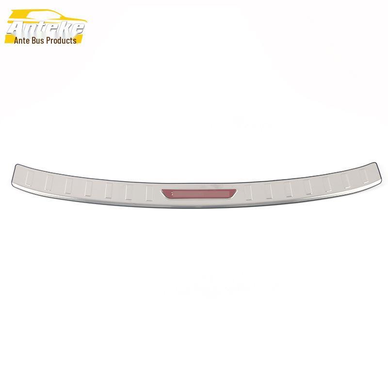 Tailgate Protection Strip for 2021 Trumpchi GA4PLUS - Stainless Steel Rear Bumper Sticker