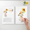 Cross-Border Bestseller: Watercolor Workbook for Painting and Coloring