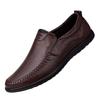 Dachun Breathable Casual Leather Shoes Men's Shoes Business Dress Cowhide Soft Sole Doudou