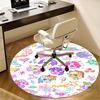 Colorful My Little Pony Chair Mat - Round Carpet for Home Decor, Office Use, Gift Idea, Suitable for Bedroom
