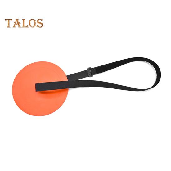 Soccer Goal Target Flat Cones Soccer Hockey Shoot Target with Adjustable Tapes Sports Goal Reactive Agility Training Aid for Lacrosse Baseball