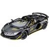 Lamborghini Aventador SVJ 63 1:Maßstab 1:24 Die-Cast Metallmodellauto - Schwarze Sammler-Displayfigur