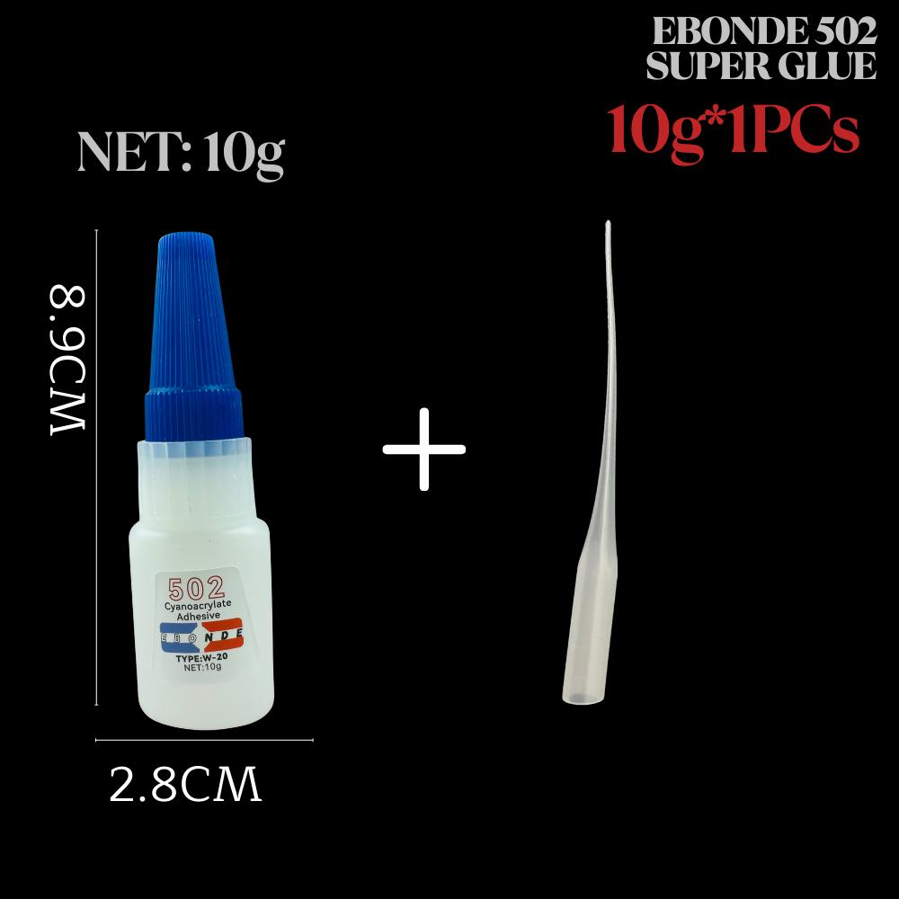

10/20/35/50/100g 502 Super Glue Cyanoacrylate Instant Strong Quick Dry Adhesive for Caremic Plastic Crafts Jewelry Toys Shoes