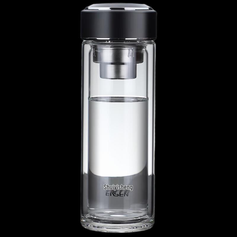 Fuguang Double-Layer Glass Tea Infuser Bottle
