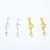 Heart-Shaped 925 Alloy Magnetic Lobster Clasp for DIY Necklace & Bracelet Connector
