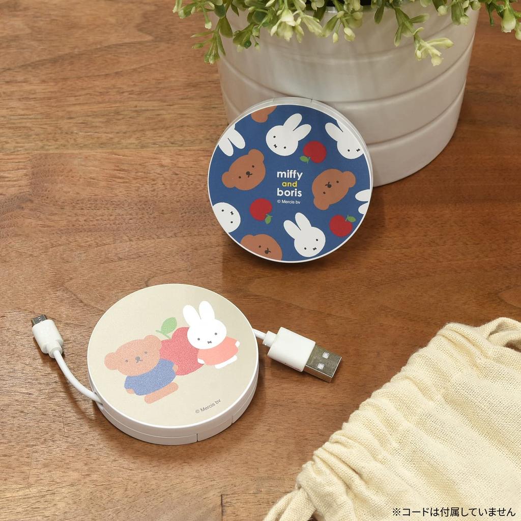 Gourmandise Miffy and Boris Cord Reel Case Miffy and Boris MF-332A