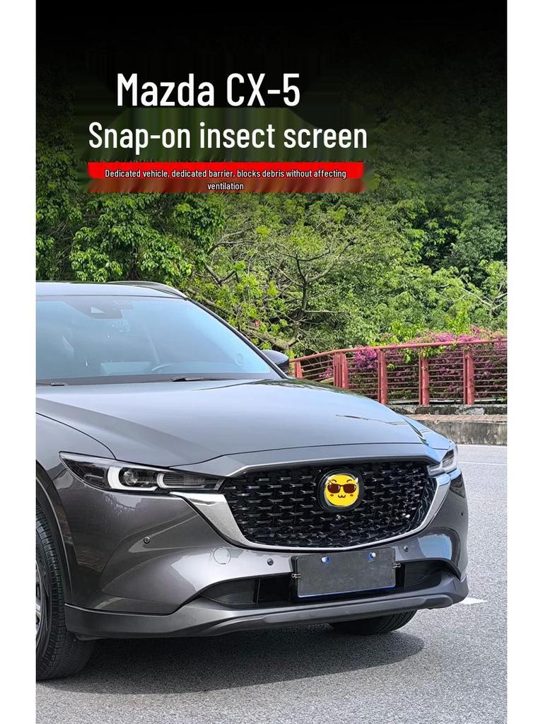 Insektenschutzgitter für 25 Changan Mazda CX-5 Modelle: Kühlergrill, Wassertank-Schutz, Insekten- und Pollenschutzgitter.