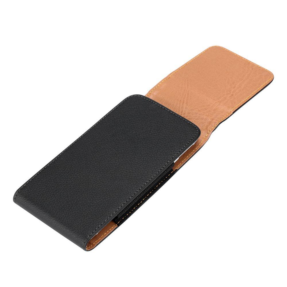 Multifunctiona Vertical Cards Holder Bum Bag Phone Waist Bag Leather Phone Case Phone Belt Clip