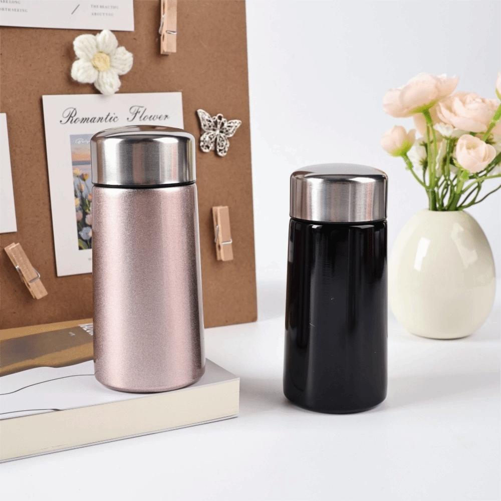 Lightweight Mini Thermoses Cups 304 Stainless Steel Vacuum Flask Cute Thermal Bottle School