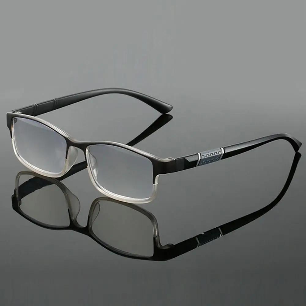 Reading Glasses Men Women High Quality Half-frame Diopter Hyperopia Eyewear Business Male Anti-Blue Light Presbyopic Eyeglasses