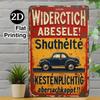 1 Piece Retro Metal Tin Sign Art Poster For Office Living Room Courtyard Wall Decor 8x12 Inch 20x30 cm