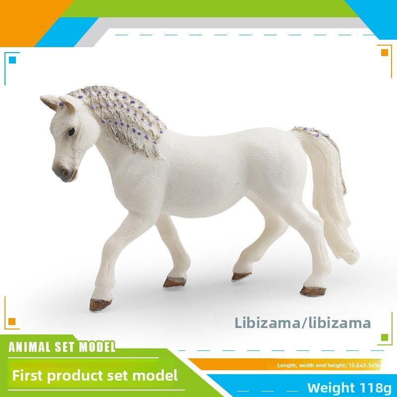 Realistic Pvc Wild Animal Horse Model For Childrens Educational Playroom Decor