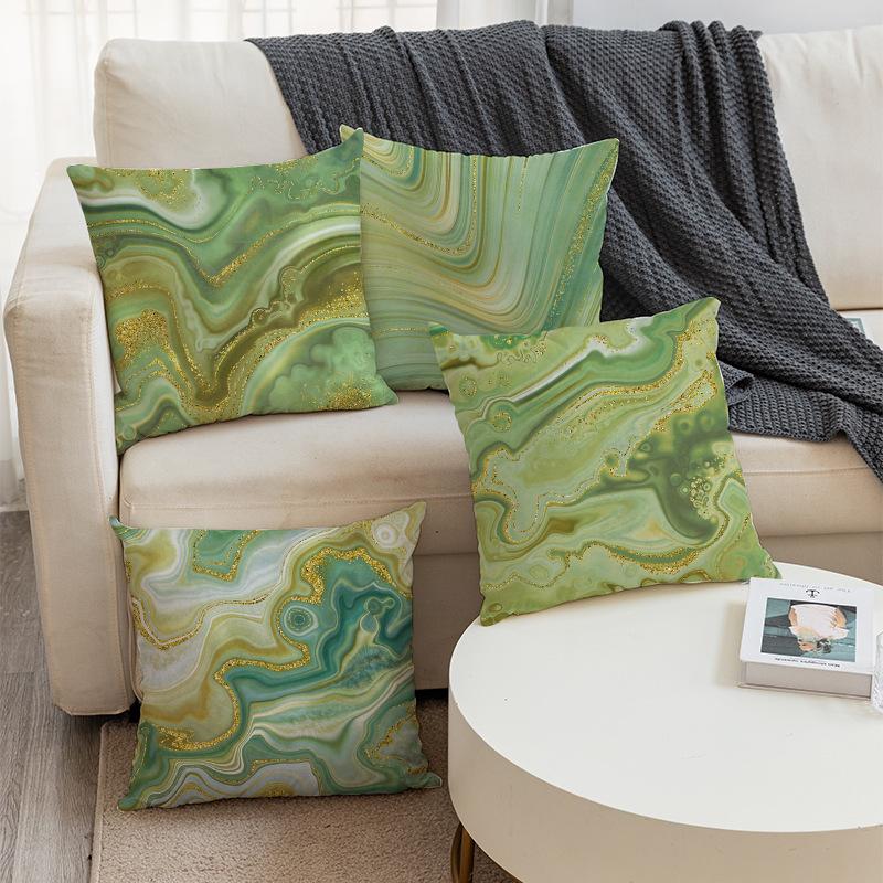 Geometric Nordic Gilt Simple Style Home Printed Pillow Cover Cushion Cover