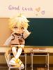 YMY Obitsu 11cm Doll Clothes Uniform Set Tie Waistcoat for BJD Dolls Boy's (Shirt + + + Pants) 1/12 (Brown)
